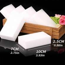 3pcs Magic Cleaning Sponge Eraser - White - View 3