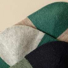 10pairs/set Multicolor Men's Mid-calf Length Sports Socks For Autumn And Winter Basketball