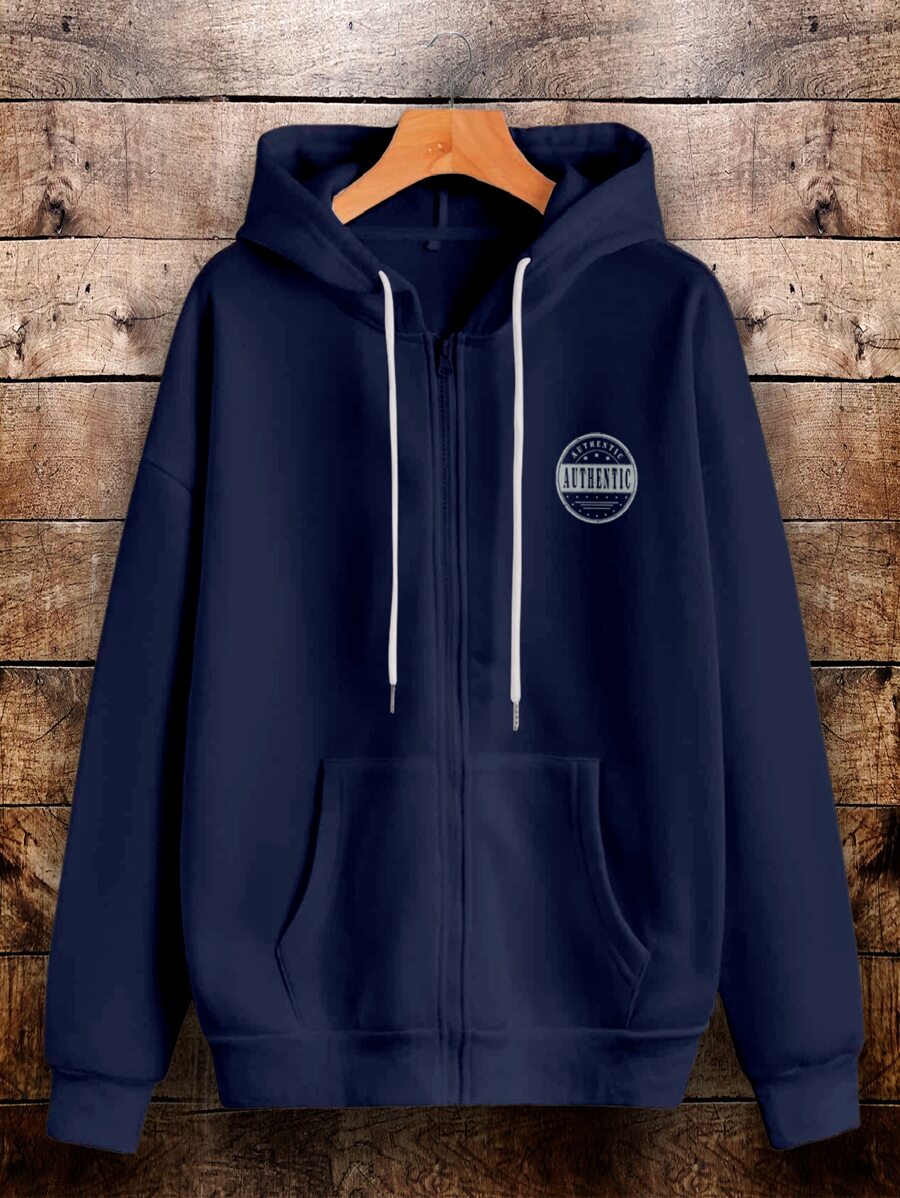 Women Sweatshirts - Navy Blue - View 1