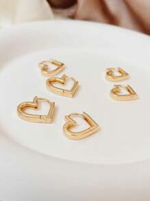 Hoop Earrings - Vàng - Xem 1