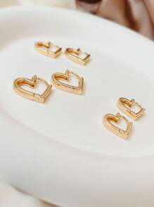 Hoop Earrings - Vàng - Xem 6