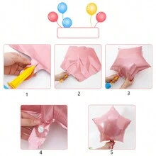 1 Miếng , Máy bơm bóng bay , Không khí Máy bơm hơi Tay Đẩy Có thể mang đi Có ích Quả bóng bay Phụ kiện , Lễ cưới Tiệc sinh nhật Đồ trang trí Quân nhu , Máy bơm bóng bay Cầm tay Giấy nhôm Bóng bay Inflator Máy bơm không khí , Cung cấp cho buổi tiệc - Nhiều màu - Xem 3