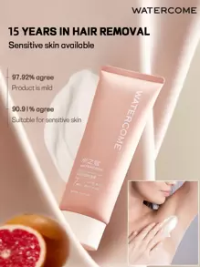 WATERCOME 30克女士脱毛膏，温和脱毛，带香味，适用于腋下、比基尼线、手臂和腿部，无痛无瑕脱毛，敏感配方，适合所有肤质。 - 30克 - 查看 2