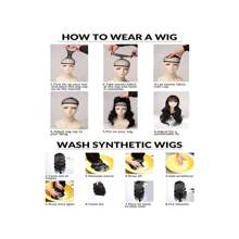 White Synthetic Short Wavy Women Wig Fluffy Cosplay Lolita Heat Resistant Hair Wig - White - View 11