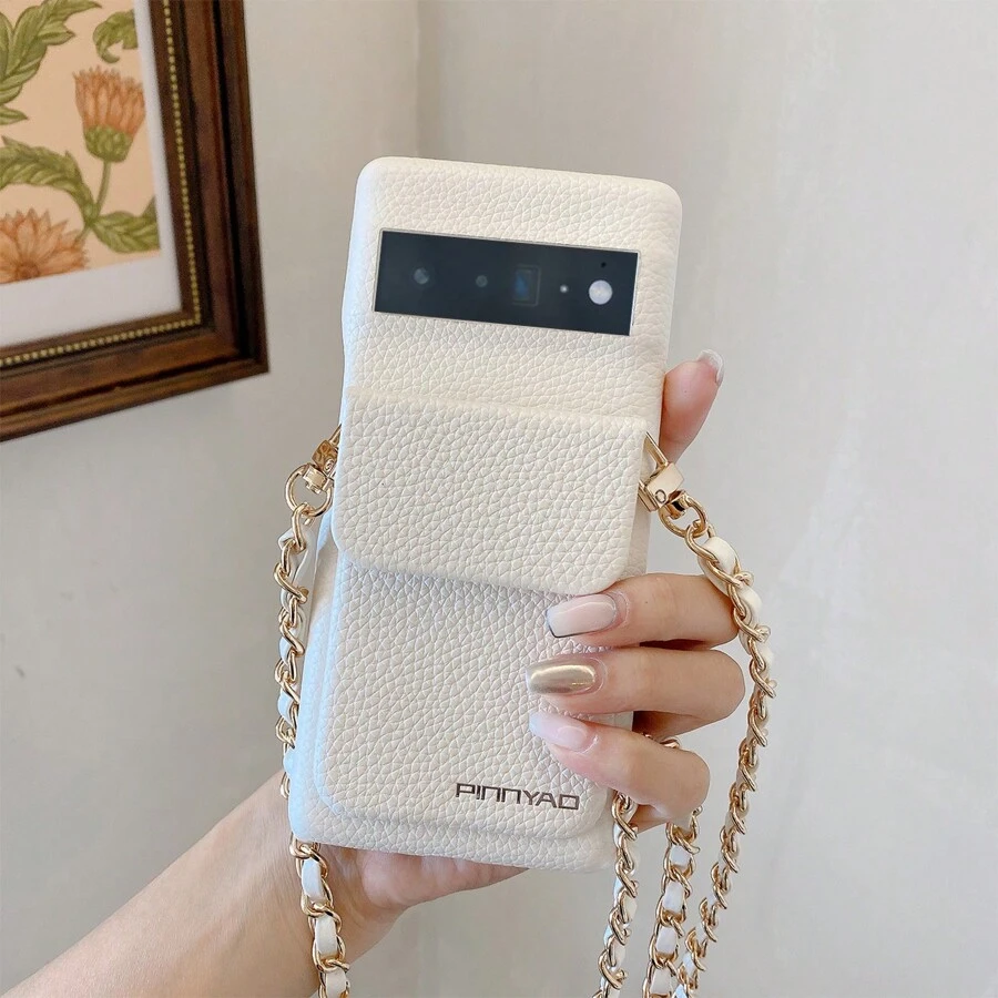 Ốp lưng điện thoại Ốp lưng điện thoại PU - trắng - Xem 1