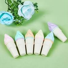 6入組創意冰淇淋圓錐形狀,可愛繪畫熒光燈鋼筆 - 彩色 - 查看 2