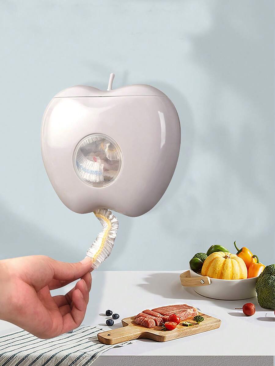 No Drilling Required Plastic Wrap Storage Box