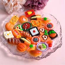 10pcs/set Random Styles Creative Simulated Food Kitchen Toys - Multicolor - View 2