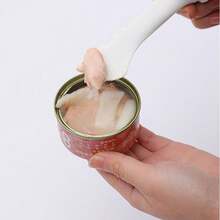 1pc Cat Paw Shaped Opener For Opening Cans And Stirring Wet Food With Spoon Head For Cats - Multicolor - View 5