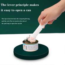 1pc Cat Paw Shaped Opener For Opening Cans And Stirring Wet Food With Spoon Head For Cats - Multicolor - View 6