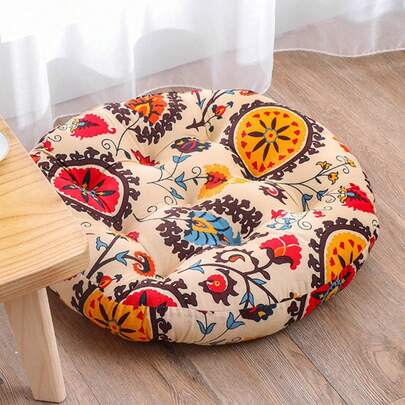 1pc Thickened Tatami Floor Cushion, Comfortable And Breathable, Not Easy To Deform, For Home Use