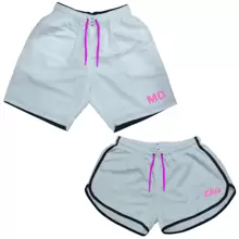 Men Shorts - 白色 - 查看 1