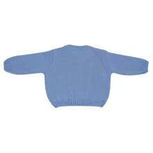 Cardigan Infantil Masculino - Azul bebê - Visão 2