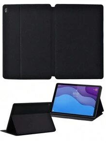 Funda para Lenovo Tab M10 2ª Generación de 10,1 Pulgadas - Funda Protectora con Soporte a Prueba de Golpes para Tableta de PU Negra - enovo Tab M10 2.ª generación 10,1 pulgadas - Ver 4
