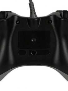 Control Generico Alambrico Compatible con XBOX 360 Pc Windows Gamepad Juegos y Emuladores - Negro - Ver 4