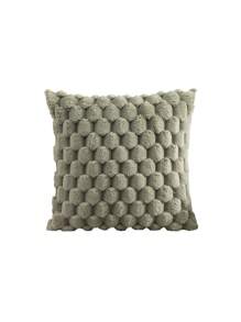 1pc Bohemian Style Square Pillowcase Suitable For Living Room, Bedroom, Outdoor All Seasons Use. - Olive Green - View 5
