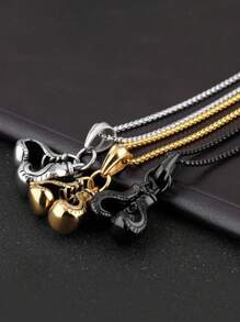 1pc Men's Punk Style Boxing Glove Pendant Necklace With Simple Design, Great For Festival Gift - boxing - View 1