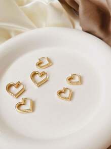 Hoop Earrings - Vàng - Xem 5