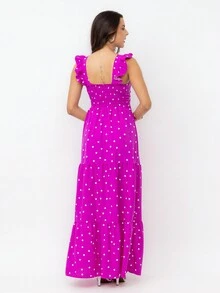 Women Dresses - Màu đỏ tím - Xem 5