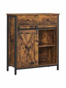 VASAGLE Cabinets - Brown - View 2