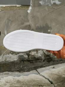 European And American Women's Plus Size Christmas Casual Outdoor Running Sports Flat Canvas Shoes - Multicolor - View 6