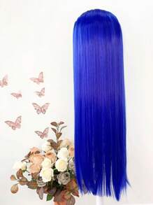 APLIQUE TIC TAC LISO 65 CM BIO FIBRA AZUL - 1 TELA - Azul - Visão 3