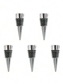 5 Stück Geometrische Kugel-flaschenverschluss-silikonformen Für Epoxidharz, Kristallkleber, Stopper