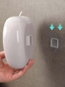 No Drilling Required Plastic Wrap Storage Box