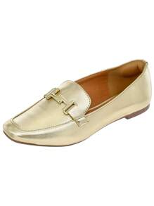 Women Flats - Gold - View 4