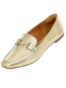 Women Flats - Gold - View 2