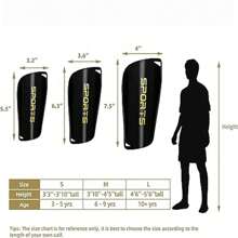 1 pair of EVA material football shin guards, suitable for matches and training, for adults,men and women, good protective leg pad