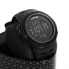 Men's Digital Watches - 黑色 - 查看 1