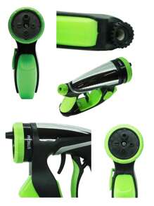 Pistola Aspersora para lavado de autos ( Boquilla pulverizadora 4 en 1 ) - Verde - Ver 3