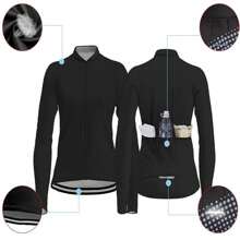 Max Storm 女性自行車運動衫自行車服長袖球衣路騎術襯衫公路自行車騎行服裝