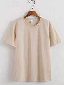 Men T-Shirts - 摩卡棕 - 查看 3