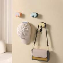 Purse Hook Wall Hanger Without Punching - Dark Green - View 3