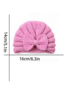 12 Piezas Gorro Tejido De Invierno Para Bebé Recién Nacido - Multicolor - Ver 4