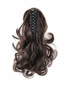 Phần mở rộng Tổng hợp Tóc đuôi gà - Black-brown - Xem 4