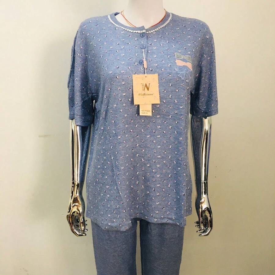 Pajama Sets For Women - Royal Blue - View 1
