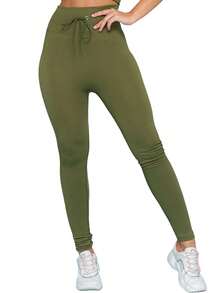 Women Two-piece Outfits - xanh quân đội - Xem 5