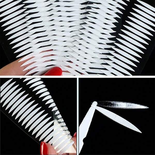 25sheets/100pcs Eyelid Tap, Double Eyelid Lifter Strips For Both Inner & Outer Double Eyelids Eye Cover Lifting Tape Double Eyelid Tape Sticker, Invisible Suitable For Uneven Or Monolids Say Goodbye To Droopy Lids,Makeup,Cheap,Room Decor,Vanity,Travel,Bedroom,Makeup Accessories,Cheap,Stocking Stuffers,Makeup,Makeup Tools,Cheap Stuff,Gifts,Gifts For Women,Christmas Gifts,Giveaways,Travel,Cheap Stuff,Travel Essential