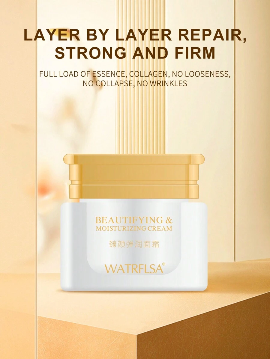 Crema facial elástico para niñas - Dorado - Ver 1