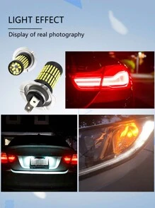 1入裝h7 3014 144smd Led汽車轉向燈,解碼防閃爍,12v-24v - 白色 - 查看 8