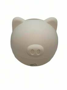 Clinera En Forma De Puerquito Kawaii - Blanco - Ver 4