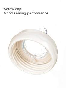 1入寬口徑寶寶奶瓶,具pp材質和類似乳頭的奶嘴,120ml/210ml/300ml,適合寶寶飲用牛奶或水 - 米色 - 查看 9