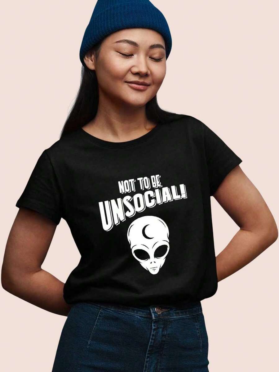 Women T-Shirts - màu đen - Xem 1