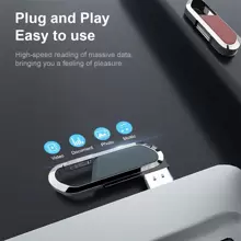 BIYETIMI 64GB 金属 U 盘，128GB 个性化防水 U 盘，黑色 - 黑色 - 查看 8