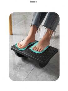 1 Miếng Chỗ để chân Ghế đẩu Cho văn phòng , Công trình học nhân thể Bệ để chân Với Mát xa Chức năng - màu đen - Xem 2