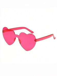 Party Heart Shaped Glasses - Multicolor - View 6