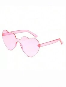 Party Heart Shaped Glasses - Multicolor - View 7